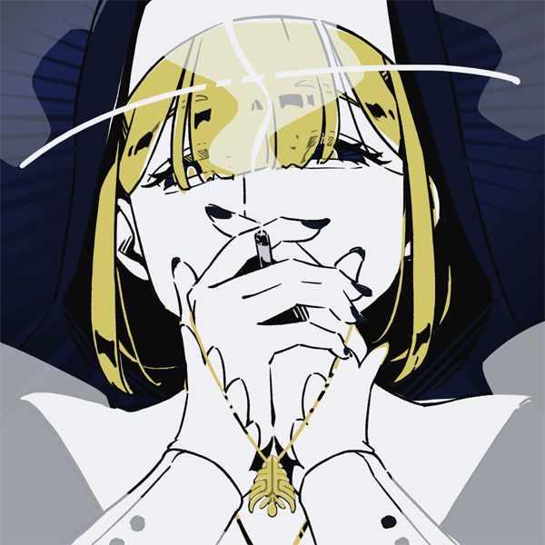 煙草人展　イラスト