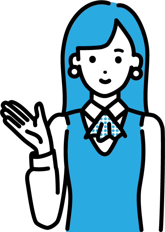 クリエイティブ受付マン